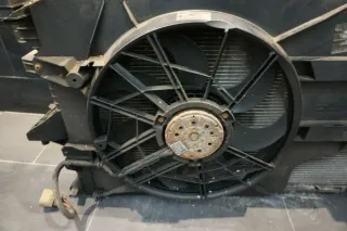 Wasserkühler VW T5 Bus 2,5 TDI 96 128KW 7H0121253J Lüfter 7H0121201CM Original - Bild 9