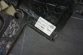 VW T4 Teppich Bodenbelag vorne Führerhaus Multivan Caravelle 7D1863711AH grau - Bild 8
