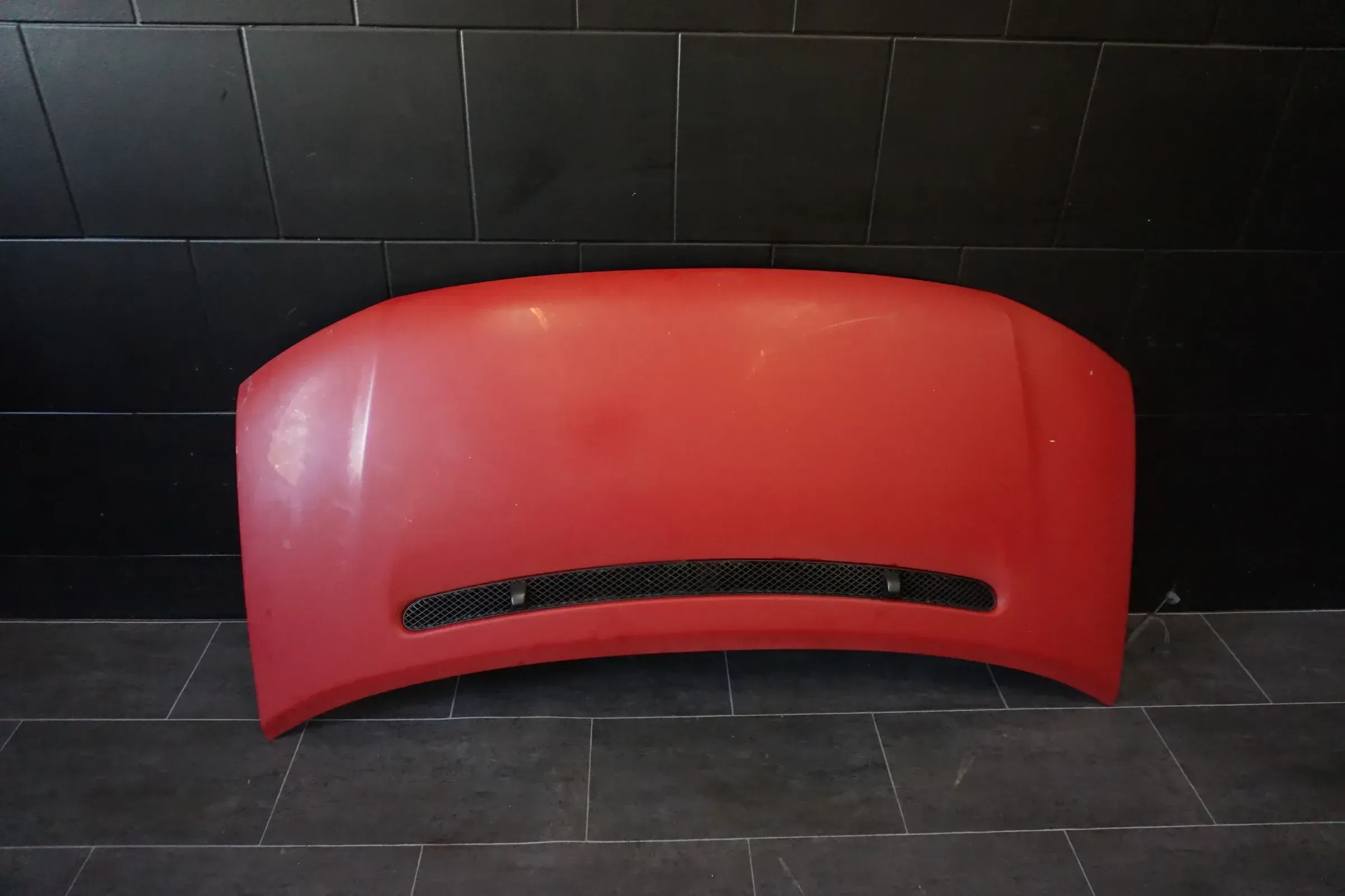 VW T4 Transporter Caravelle Lang Motorhaube Haube Klappe vorn rot Multivan - Bild 1