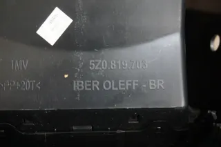 VW Fox 5Z Luftdüse Luftdusche Luftströmer links schwarz 5Z0857171A 5Z0819703 - Bild 5