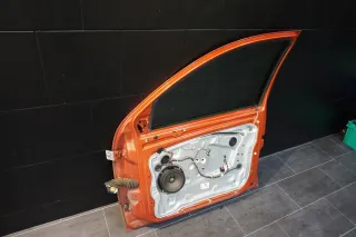 Skoda Fabia Combi 5J Tür vorn rechts ohne Anbauteile Farbe orange 9771 - Bild 11