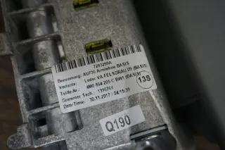 Audi Q7 4M Mittelarmlehne Armlehne Leder Mittelkonsole 4M0864205C Valcona grau - Bild 5