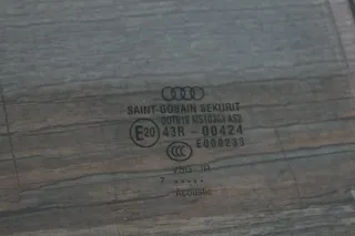 Audi A8 S8 D3 4E 09 Fenster Scheibe Tür hinten 43R00424 IDU8718 Lang Doppel - Bild 6