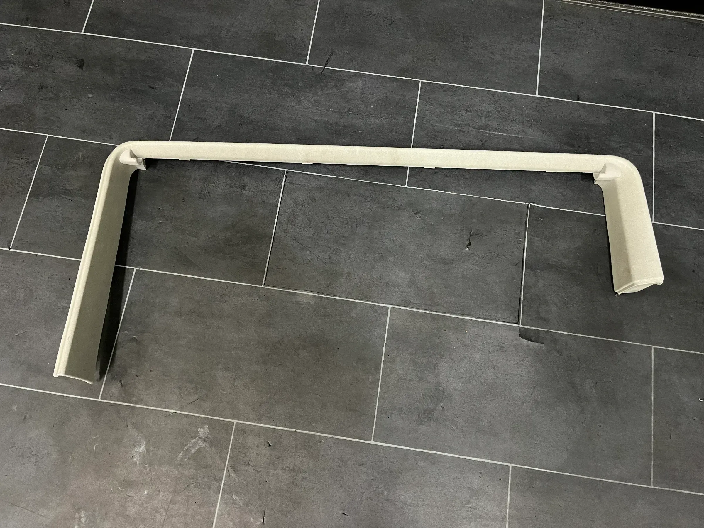 VW T5 Multivan Verkleidung Schiebetür Fensterverkleidung Links 7H5867623 grau - Bild 1