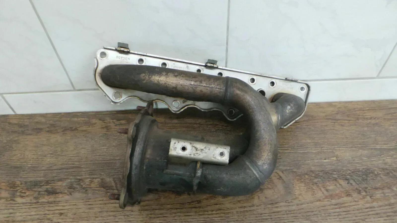 Porsche Cayenne 4.8 S M48.01 Abgaskrümmer Krümmer rechts 73TKM 94811112900 - Bild 1