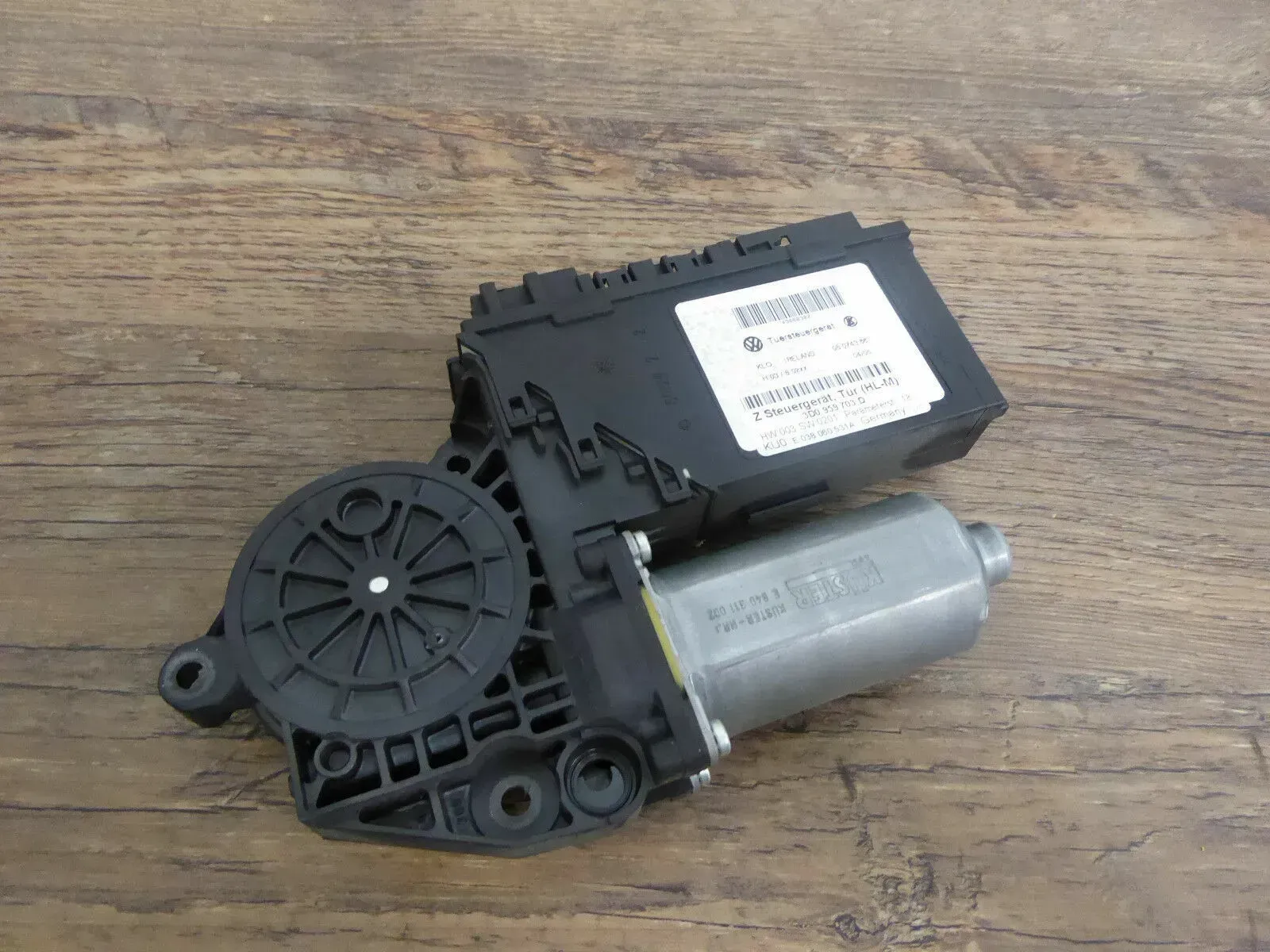 Original VW Phaeton 3D Fensterhebermotor Fensterheber Motor HL 3D0959703D - Bild 1
