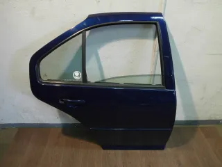 VW Bora Tür hinten rechts Beifahrerseite blau Metallik LB5N Limo Limousine - Bild 1