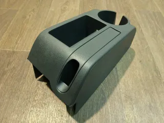 VW Golf 1K Getränkehalter Mittelkonsole Verkleidung hinten anthrazit 1K0863323C - Bild 3