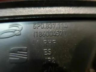Seat Altea (5P1) BJ 2004 Türgriff Innen Vorne Rechts mit Hochtöner 5P0837114 - Bild 3