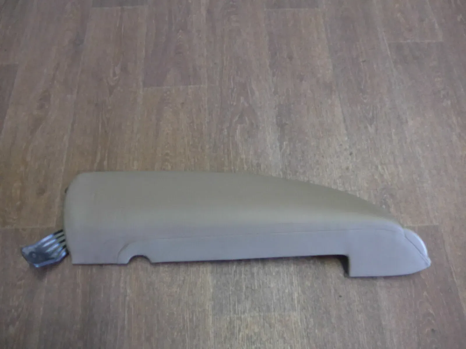 VW PASSAT 3C Seitenverkleidung Sitz hinten rechts Leder beige 3C0885702AC creme - Bild 1