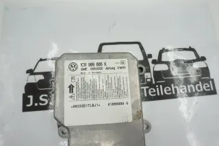 VW Polo 9N 9N3 Steuergerät Airbag Airbagsteuergerät 1C0909605K Index 09 Fox - Bild 4