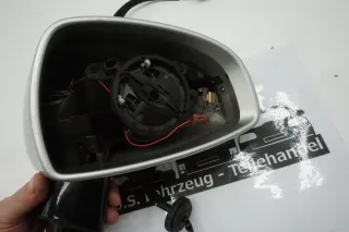 Audi TTRS 8J Außenspiegel Seitenspiegel Links 10 PIN Side Mirror Alu Matt TT - Bild 6