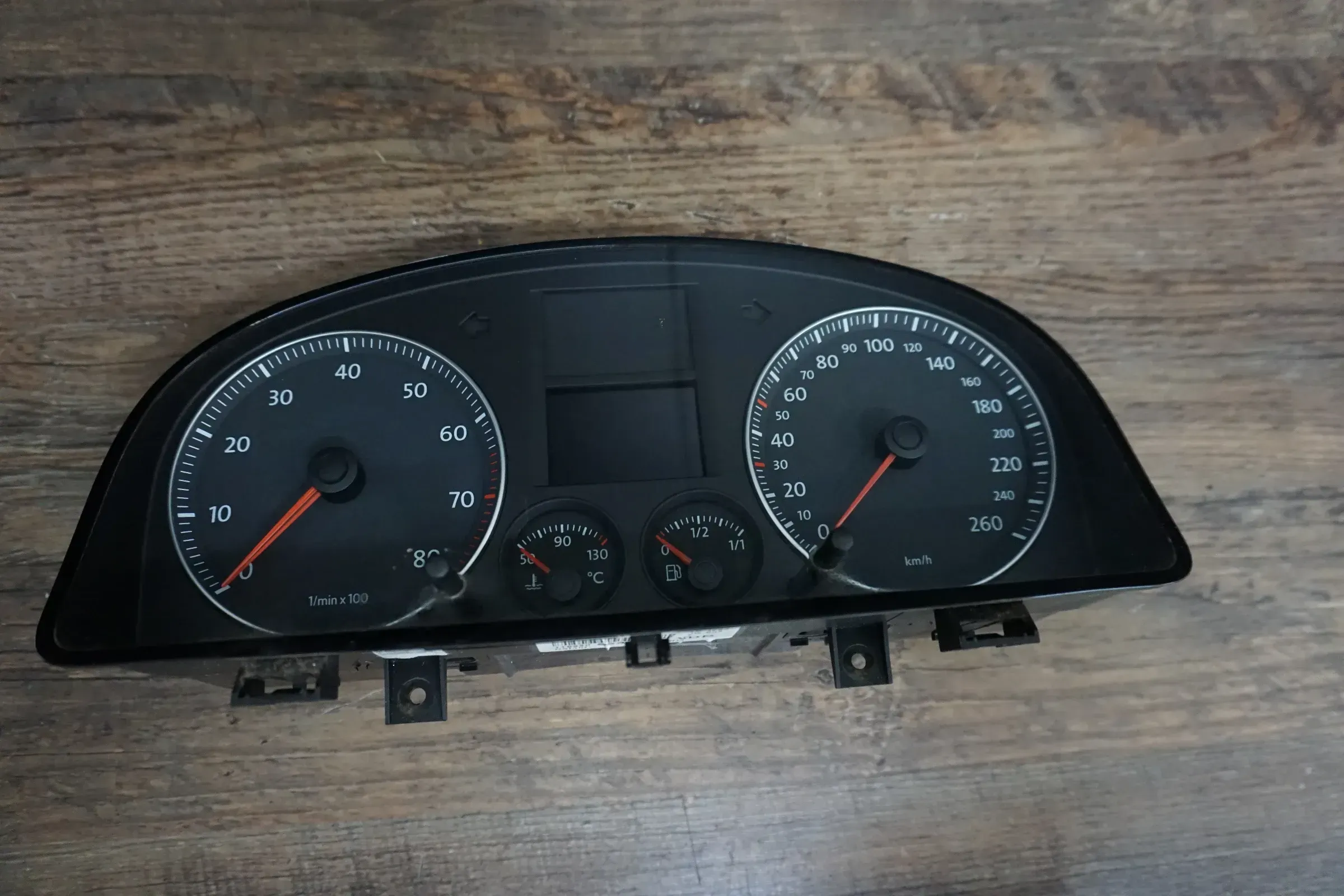 Volkswagen CADDY 2003-2010 Tacho Tachometer Kombiinstrument 1T0920854B - Bild 1