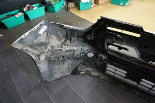 Ford Transit Custom original Stoßstange vorne JK21-R17757-A 18-23 weiß - Bild 11