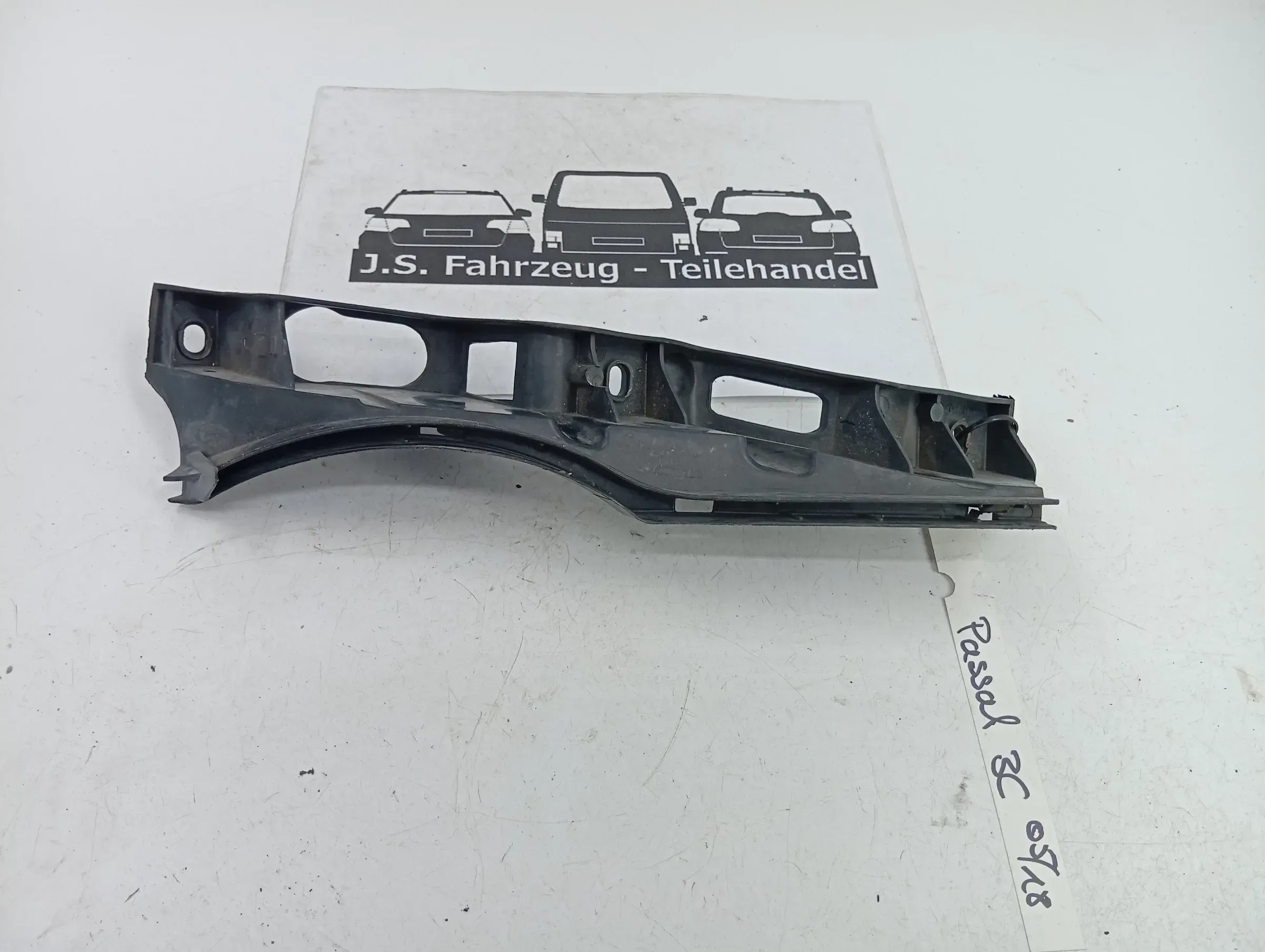 VW Passat 3C B6 Variant Original Stoßstangenhalter Vorne Links 3C0807889A - Bild 1