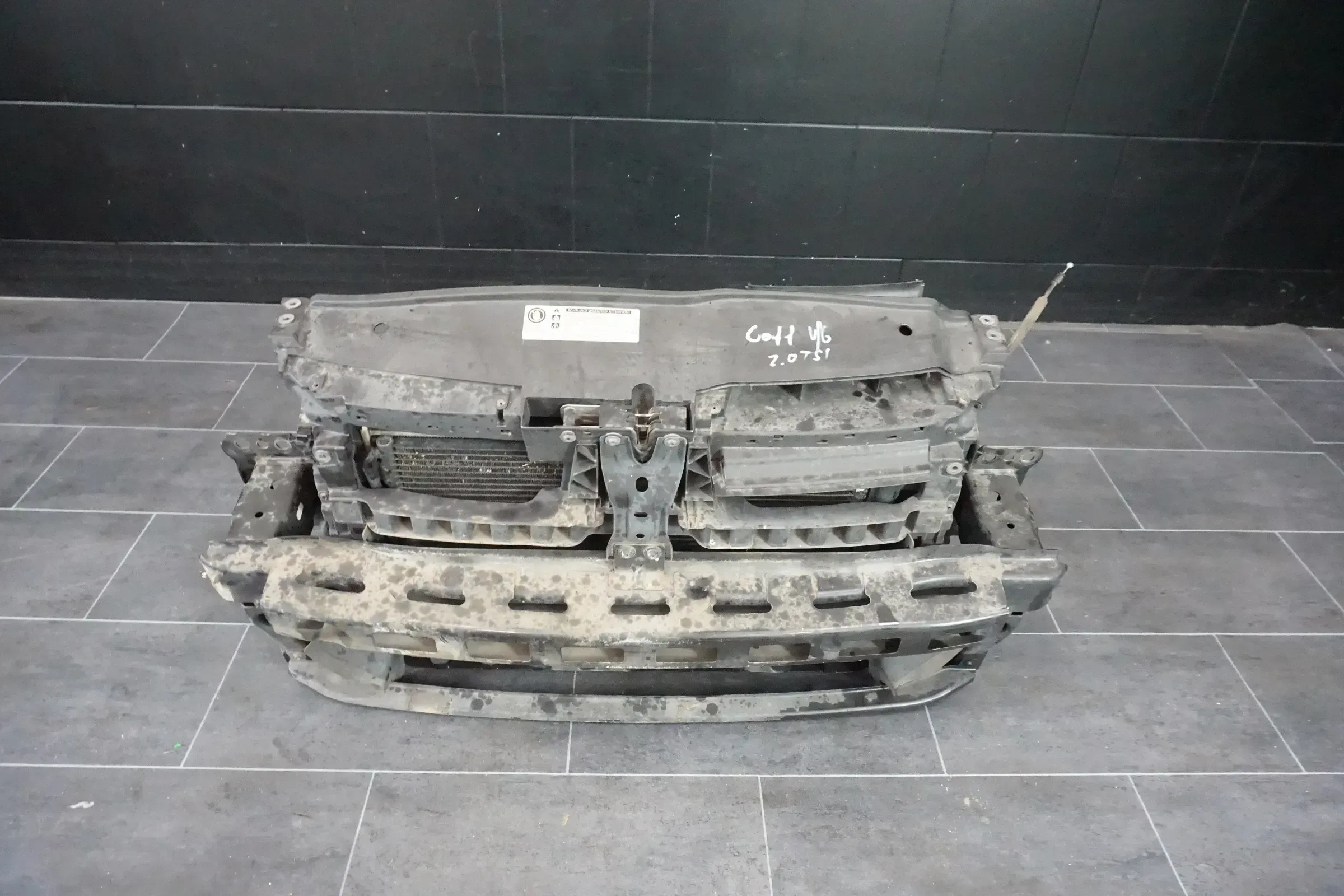 Kühlerpaket Motorlüfter VW Golf 6 5K 2.0 TSI Kühlerpaket Kühler Frontpaket - Bild 1