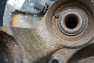 VW T5 7H Original Achsschenkel Achsträger Radlagergehäuse Vorne Rechts 7H0258G - Bild 5