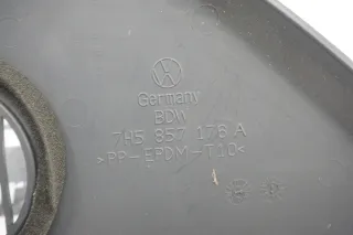 VW T5 Verkleidung rechts Armaturenbrett Abschluss Deckel 7H5857176A Grau Artgrey - Bild 6