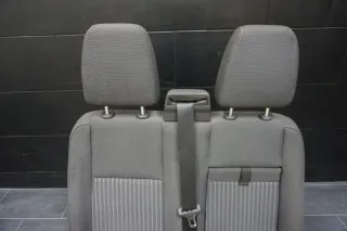 Ford Transit Custom Sitzbank Beifahrersitzbank Sitz Beifahrer Stoff Schwarz - Bild 4