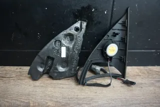 Spiegeldreieck vorne links VW Touareg Hochtöner 7L6837993 Verkleidung schwarz - Bild 4