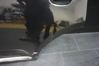 VW Touareg 7L Bj02-10 Tür hinten Links Fahrertür schwarz LC9Z Türblatt - Bild 6