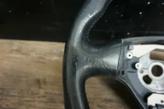 Audi A4 8E Airbaglenkrad Lenkrad Lederlenkrad Leder blau 8E0124A - Bild 3