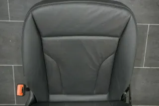 Audi Q5 8R SQ5 Sitz Schwarz Volleder Leder Vorne Rechts Sitzbezug - Bild 2