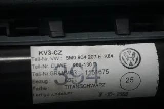 VW Tiguan 5N Seat Alhambra Mittelkonsole Oberteil Armlehne 5M0864207E - Bild 4
