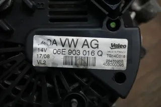 Audi A4 8K 3,2FSI 195KW Bj.2008 original Lichtmaschine 140A 06E903016Q - Bild 6
