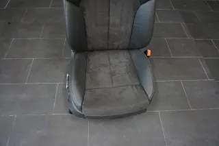 Audi A6 4G Sitz Beifahrersitz Leder Alcantara rechts elektrisch schwarz - Bild 2
