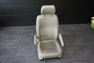 VW T5 Fahrersitz Komfortsitz Links Vorne grau Kunstleder Pilotensitz T6 - Bild 1