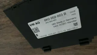original Audi A6 4G A4 8K A5 8T Q3 8U Spannungswandler Steuergerät 8K0959663B - Bild 2