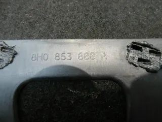 Audi S4 A4 8H B6 Cabrio Kofferraumverkleidung rechts graphitgrau 8H0863888A - Bild 4