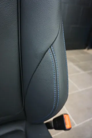 BMW F20 Sitz vorne Rechts Leder Schwarz Rote Naht Sitzheizung Sport M Paket 2018 - Bild 7