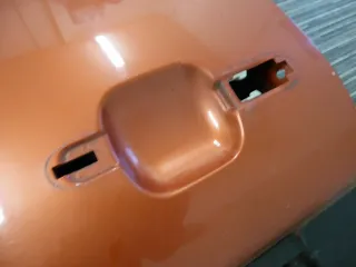Seat Ibiza 6K ab99 Bj.01 Tür vorn rechts Beifahrertür orange - Bild 3