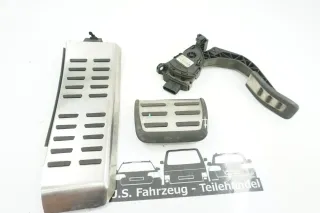 Audi RS6 4F original Pedale A6 S6 plus C6 RHD right hand drive pedal pads caps - Bild 1