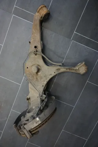 Achsschenkel VW T5 GP 2,0 TDI Radlagergehäuse hinten rechts komplett 7H0501414D - Bild 7