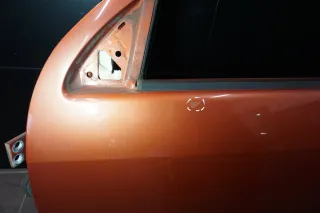 Skoda Fabia Combi 5J Tür vorn links mit Anbauteile Farbe orange 9771 - Bild 9