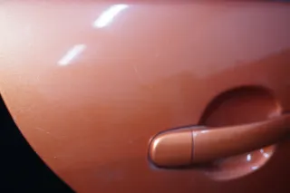 Skoda Fabia Combi 5J Tür hinten rechts mit Anbauteile Farbe orange 9771 - Bild 7
