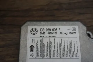 Airbagsteuergerät Crashsensor VW T5 Multivan Caravelle 1C0909605F Index03 - Bild 3