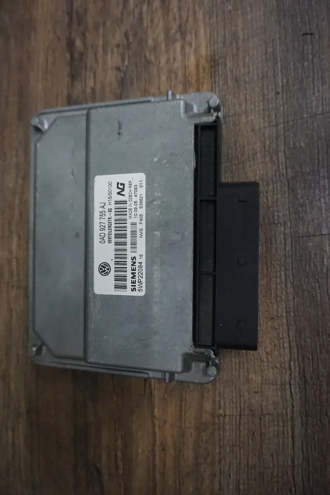 VW Touareg 7L Steuergerät Verteilergetriebe Siemens Getriebe 0AD927755AJ - Bild 1