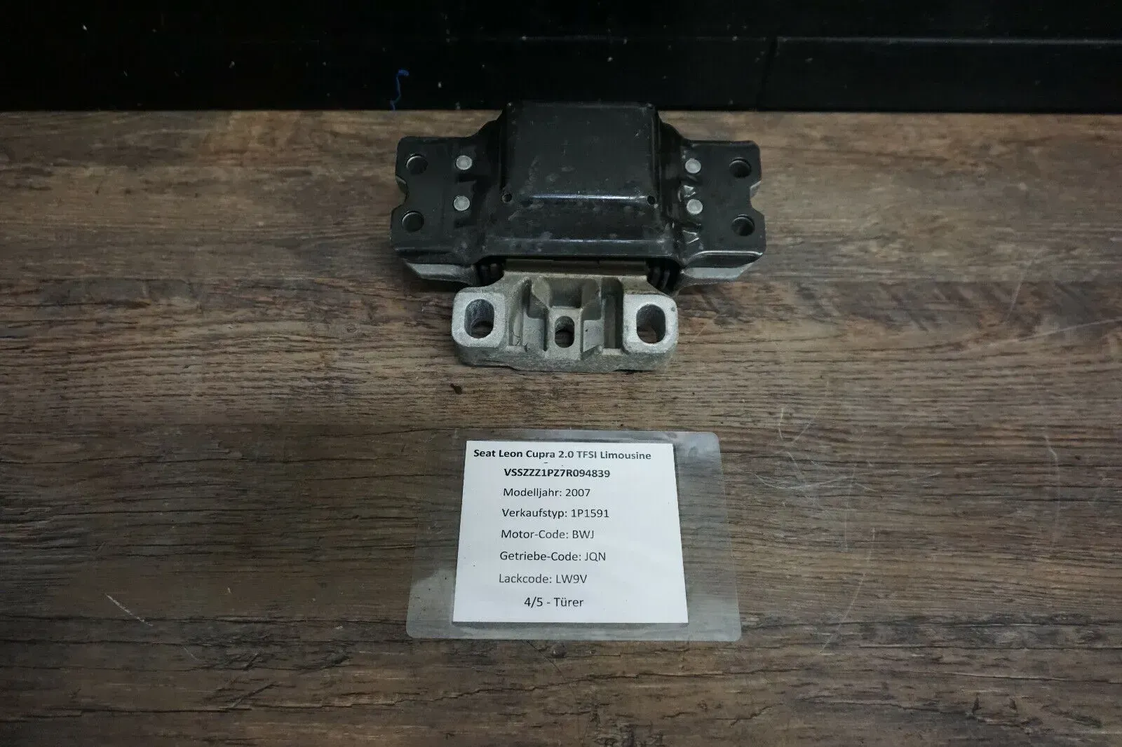 VW Touran 1T Golf V 1K 1.9 TDI BLS Motorlager Motorhalter links 1K0199555N - Bild 1