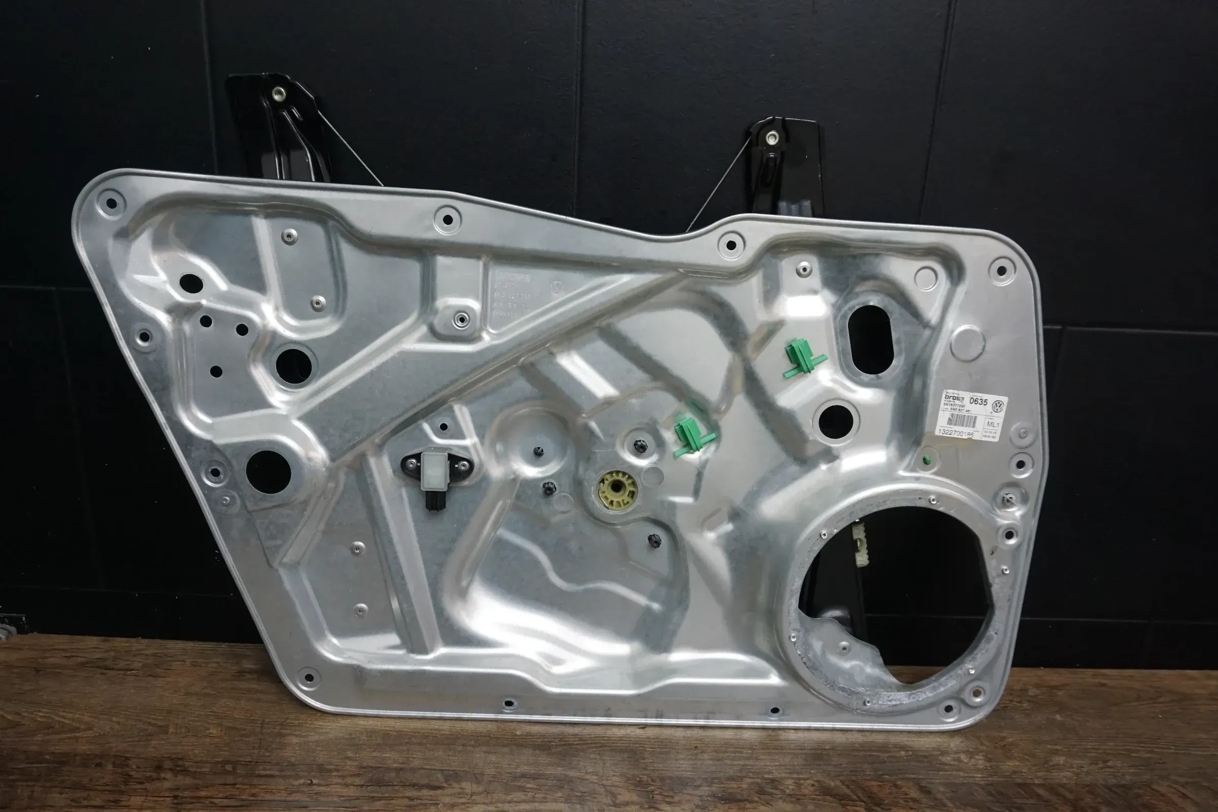 5N0837461 Fensterhebermechanik Fensterheber Mechanik vorne links VW Tiguan GP - Bild 1