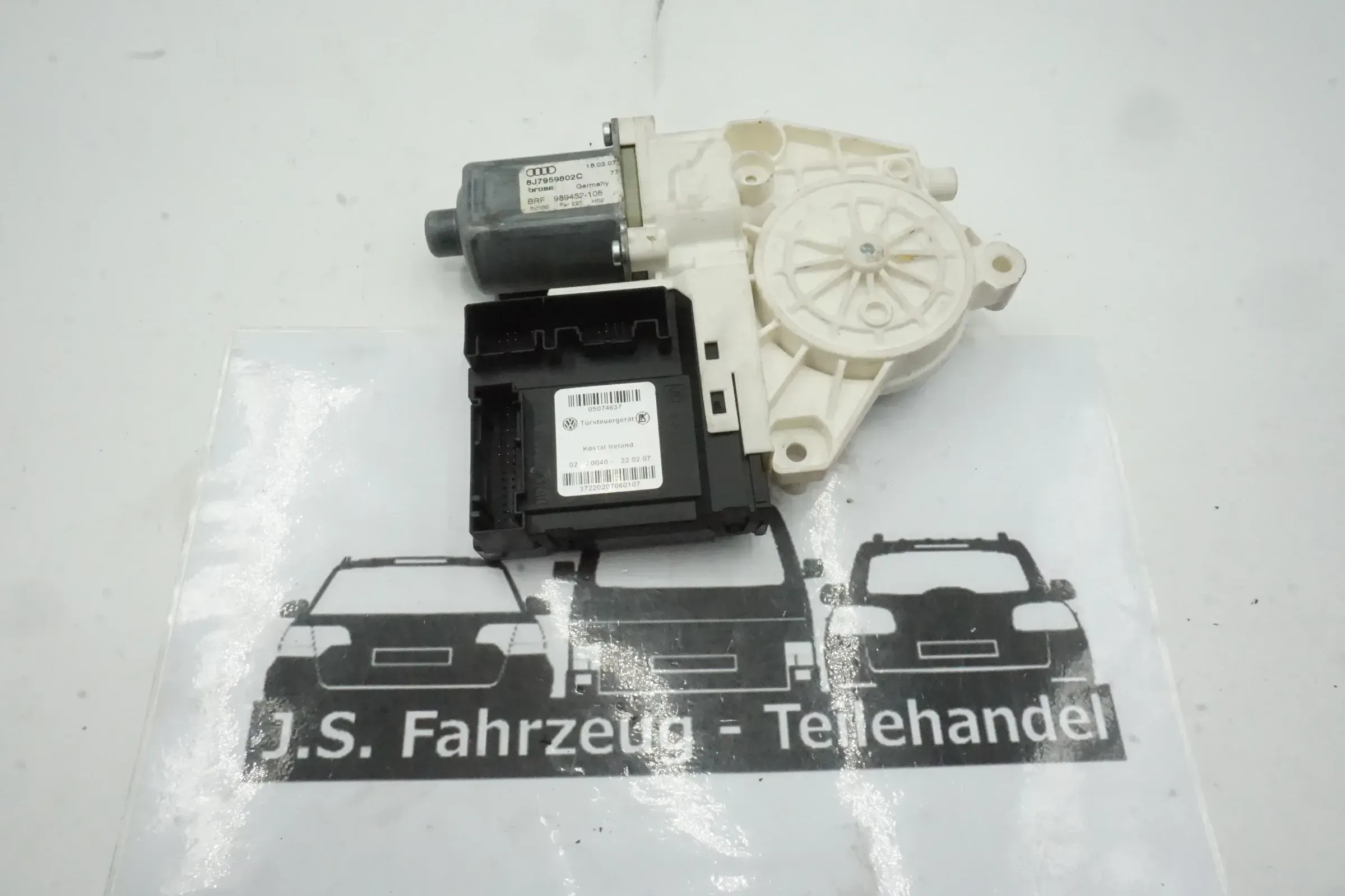 el Fensterhebermotor rechts Audi TT 8J Motor Fensterheber 8J7959802C Steuergerät - Bild 1
