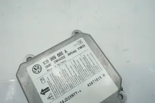 VW Golf 4 Bora T5 Steuergerät Airbag Airbagsteuergerät 1C0909605A Index 10 - Bild 3
