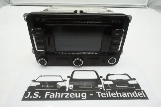 Radio Navigationssystem Autoradio Seat Toledo KG 6JA035192F Radio Navi Leon - Bild 1