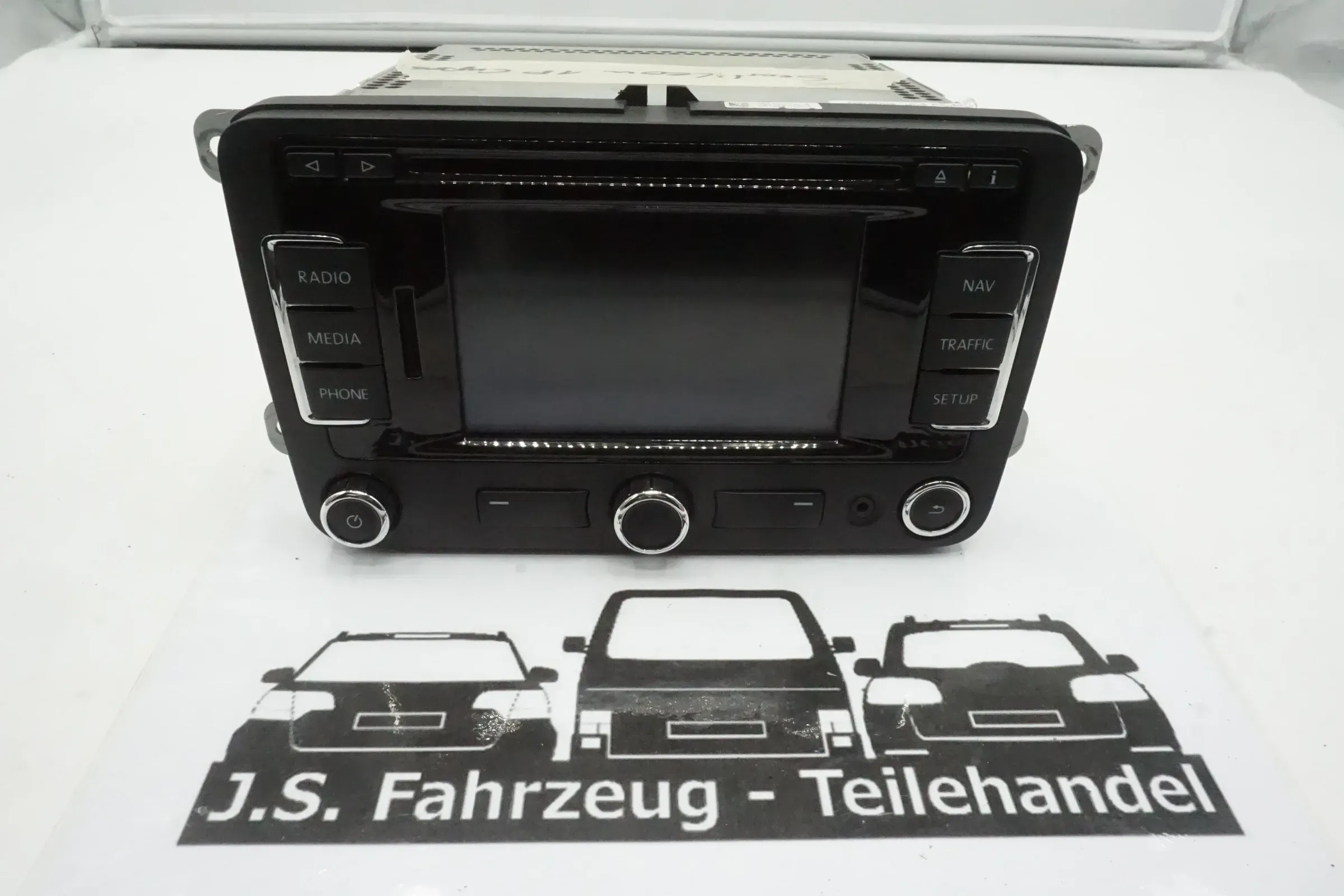 Radio Navigationssystem Autoradio Seat Toledo KG 6JA035192F Radio Navi Leon - Bild 1
