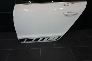 Tür Hinten Links Für SKODA Superb II Combi 3T B6 Weiß Kombi - Bild 6