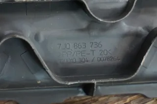 Orig VW T5 Einstieg Verkleidung 7J0863736 hinten rechts - Bild 5