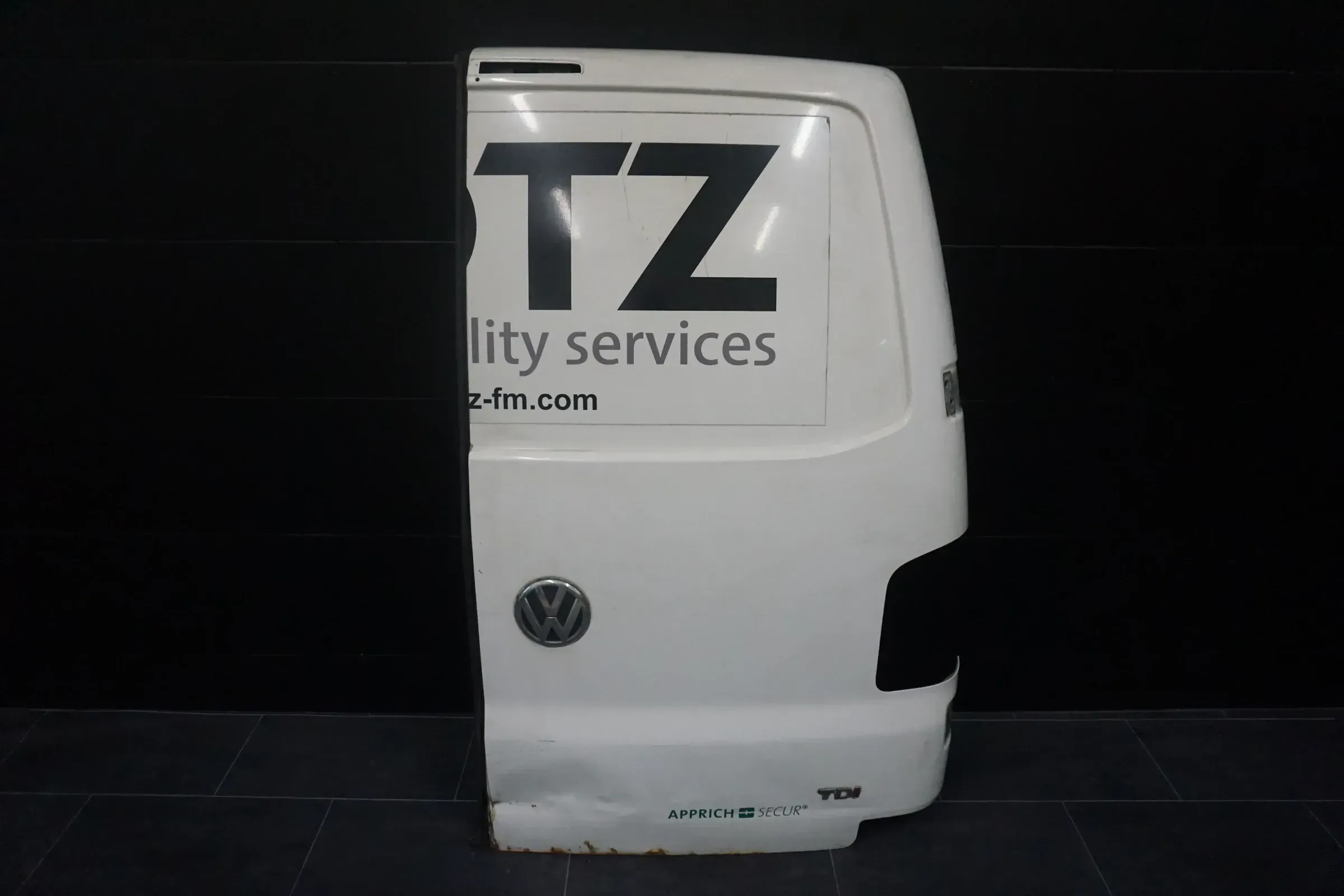 HECKKLAPPE RECHTS VOLKSWAGEN VW T5 Klapptür Heckklappe LB9A Weiß - Bild 1